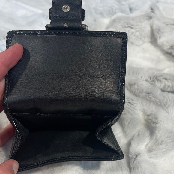 Coach Black and Cream Wallet - Picture 3 of 5